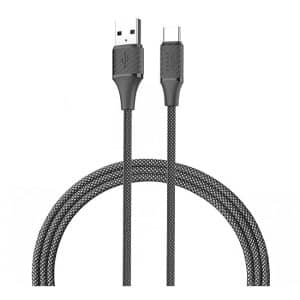 برايف كيبل شحن وبيانات USB الي Type-c سريع Brave Braided Data Cable USB to Type-c -1m