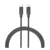 برايف كيبل شحن وبيانات Type-c الي Lightning سريع Brave Braided Data Cable Usb C to Lightning -1m
