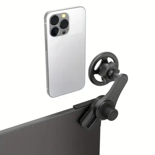 حامل هاتف السيارة الدوار 360° لزاوية الشاشة الامامية (أسود)
