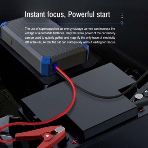 مكثف سيارة برايف جهاز بدء التشغيل بالسوبر كاباسيتور 800أمبير 14.5فولت BRAVE Super Capacitor Jump Starter (800A/14.5V)