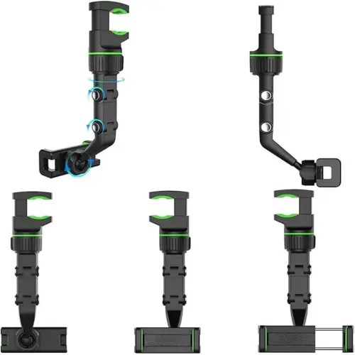 جوي حامل هاتف السيارة للمرآه الامامية  Goui Hook Universal Clip Phone Holder