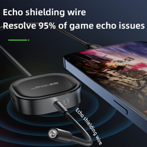 وصلة بيفا G2A 2*1 محول لايتينج شاحن وسماعة PIVA G2A – Lightning to AUX + PD Charging Splitter