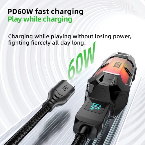 وصلة بيفا X41 4×1 محول تايب سي 3 اوضاع للصوت PIVA X41 USB-C to AUX + PD 60W fast Charger