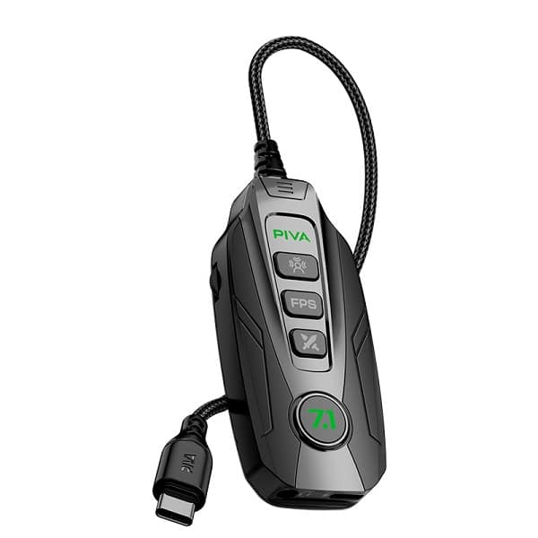H90af400064dd44d7818b3d5b7857193dP.jpg بيفا GS20 كارت صوت احترافي للألعاب+شحن سريع 60وات 4 اوضاع صوت PIVA GS20 USB-C Gaming Sound Card + 60W Fast Charging 4 EQ Audio Modes
