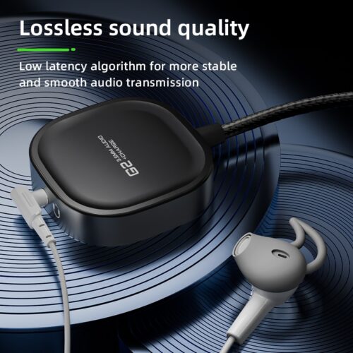 وصلة بيفا G2A 2*1 محول لايتينج شاحن وسماعة PIVA G2A – Lightning to AUX + PD Charging Splitter