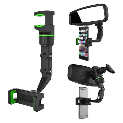 جوي حامل هاتف السيارة للمرآه الامامية  Goui Hook Universal Clip Phone Holder