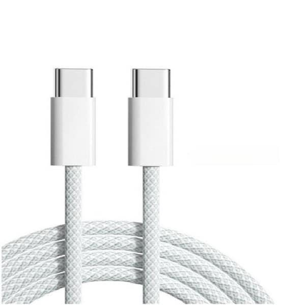 c5cd60f1-a360-4b8f-a482-066008a9cd65-2.jpg كيبل شحن أبل تايب سي خام 1 متر بقدرة 60 واط Apple USB-C To C 60W Woven Charge Cable (1m)