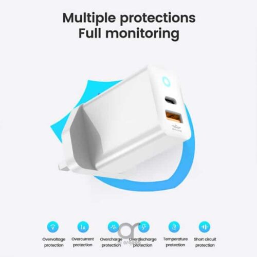 medium_1724227960.jpeg برايف 30W شاحن حائط سريع Brave 30W GaN USB-C Fast Charger