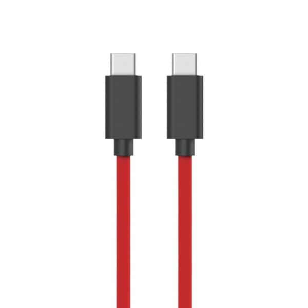 nubia_red_magic_type-c_to_type-c_9a_data_cable-2.jpg كابل شحن ونقل بيانات Original REDMAGIC 9A من Type-C إلى Type-C (طول 100 سم) REDMAGIC Original Cable 9A TYPE-C to TYPE-C Charging Data Cable (100CM)