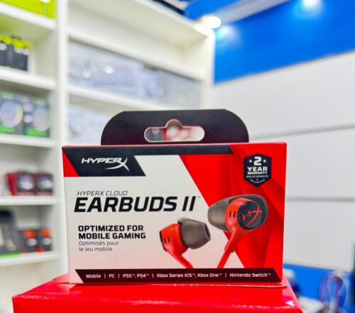 سماعة هايبر أكس كلاود ايربودز 2 HyperX Cloud Earbuds II