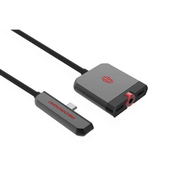 redmagic-docking-station-.jpg ادابتر ريد ماجيك شاحن وسماعة الاصلي Redmagic Gaming Dock Adapter
