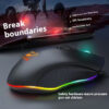 H036842b760334120ab544f0ad72db1d8y كيبورد جيمينج مع ماوس RGB مخصص لألعاب الشوتر Gaming keyboard with RGB mouse customized for shooter games