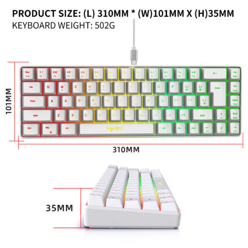 H46ed4846c9b6477ca03c0c944194778aG كيبورد جيمينج سلكي RGB مخصص لألعاب الشوتر Gaming keyboard RGB customized for shooter games