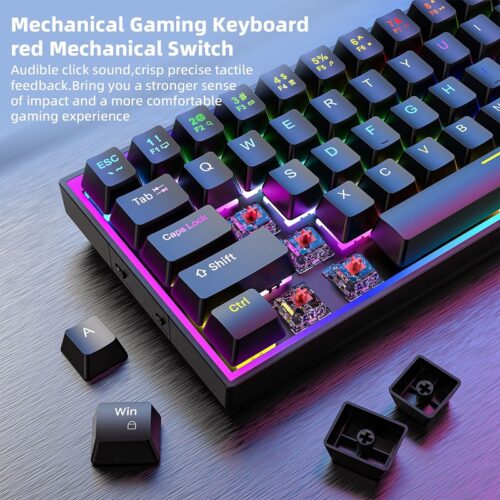 H4ed903aa79854387a8e0543f3f410919b كيبورد جيمينج سلكي RGB مخصص لألعاب الشوتر Gaming keyboard RGB customized for shooter games