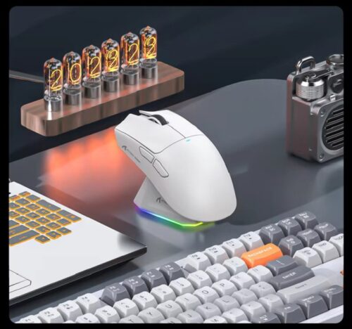 ماوس أتاك شارك X11 جيمينج ماوس لاسلكي مع قاعدة شحن ATTACK SHARK X11 Wireless Gaming Mouse with Charging Dock