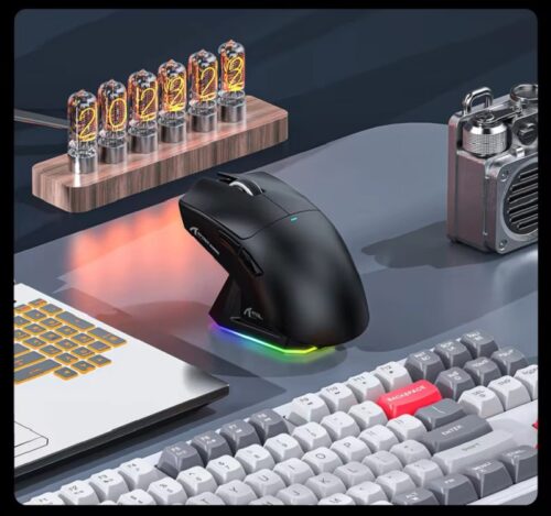 ماوس أتاك شارك X11 جيمينج ماوس لاسلكي مع قاعدة شحن ATTACK SHARK X11 Wireless Gaming Mouse with Charging Dock