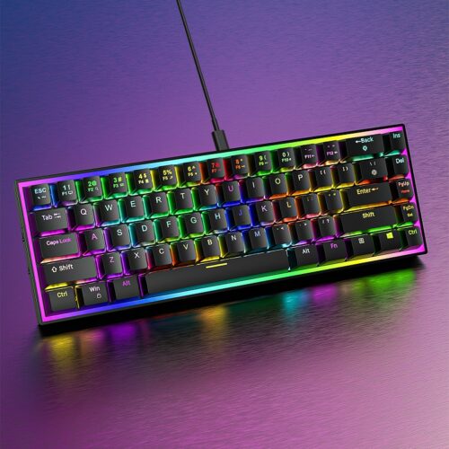 Hfa806a95b36c45299e720cf2219aeb1fi كيبورد جيمينج سلكي RGB مخصص لألعاب الشوتر Gaming keyboard RGB customized for shooter games