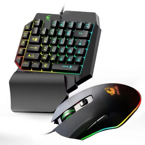 Hff1bf4687ac547bd9b869d9a970ac5ab6 كيبورد جيمينج مع ماوس RGB مخصص لألعاب الشوتر Gaming keyboard with RGB mouse customized for shooter games
