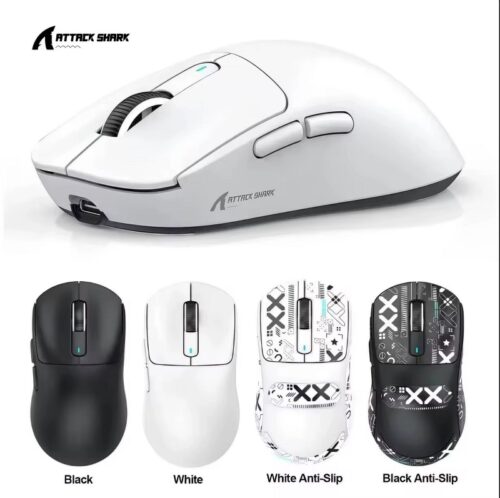 ماوس أتاك شارك X11 جيمينج ماوس لاسلكي مع قاعدة شحن ATTACK SHARK X11 Wireless Gaming Mouse with Charging Dock