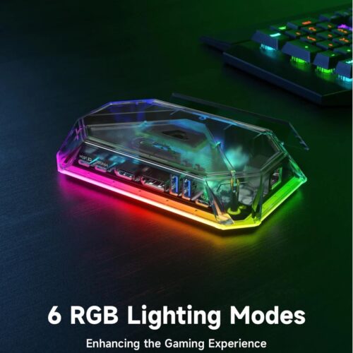 قطعة البثوث أر جي بي دوكينج ستاشين 12*1 RGB Docking Station HB1201S