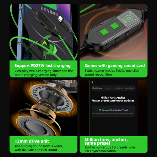 سماعة بيفا S6C Pro بمدخل Type-C الجديدة Piva Earbuds Falcon S6C Pro Type-C