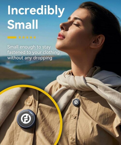 ميني ميكروفون لاسلكي هولي لاند لارك أم 2 كومبو Hollyland LARK M2 Wireless Microphone, (2TX+3RX), Compatible With Camera, iPhone, Android