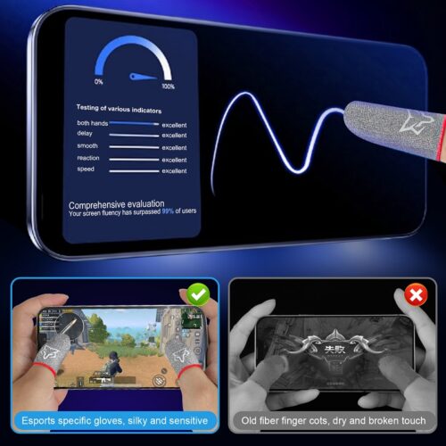 قفازات أصابع سارافوكس V10 (4حبات) Sarafox Finger Sleeves V10 (4pcs)