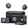 ميني ميكروفون لاسلكي هولي لاند لارك أم 2 كومبو Hollyland LARK M2 Wireless Microphone, (2TX+3RX), Compatible With Camera, iPhone, Android